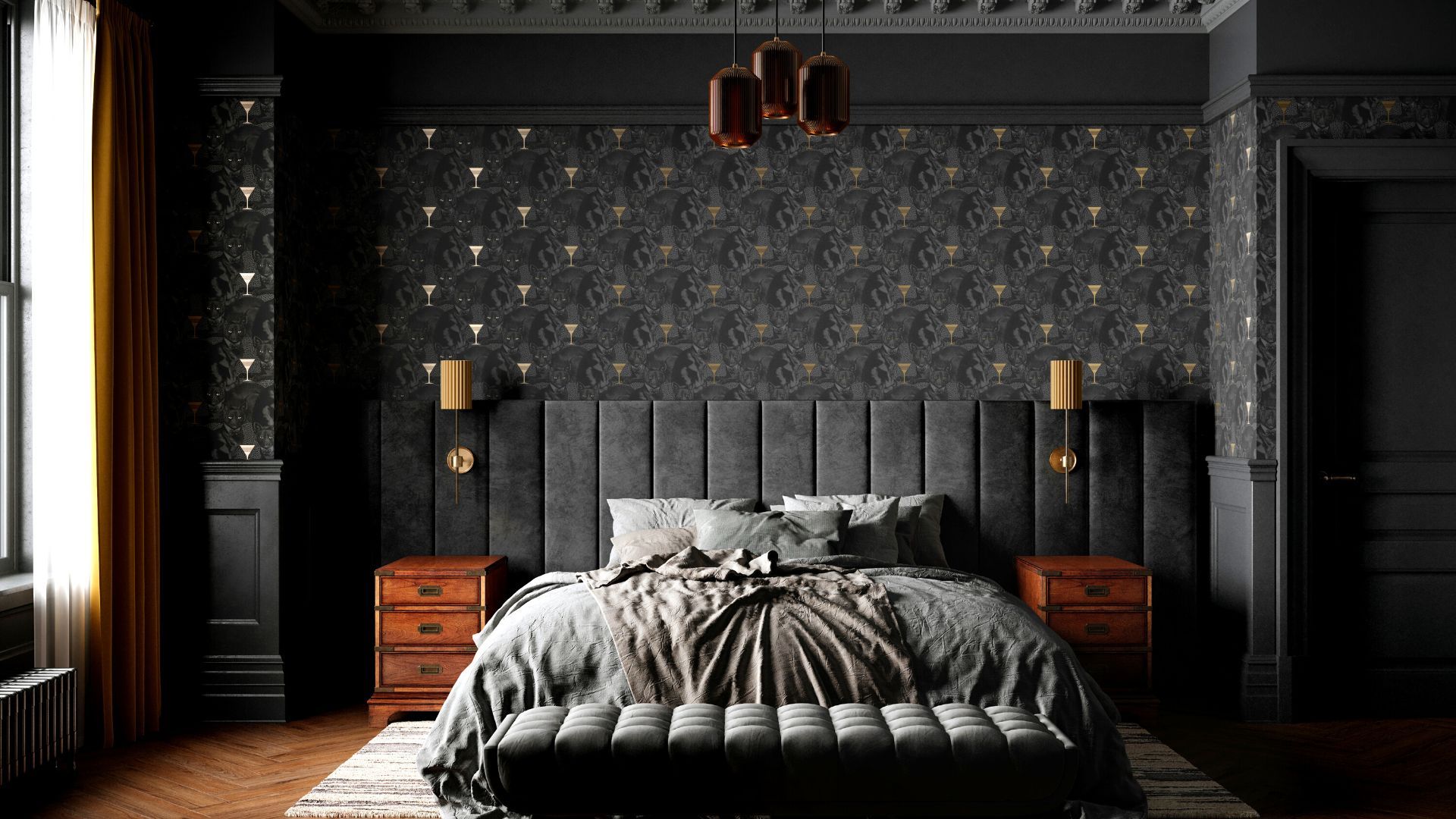bedroom trends 2023 headboard walls