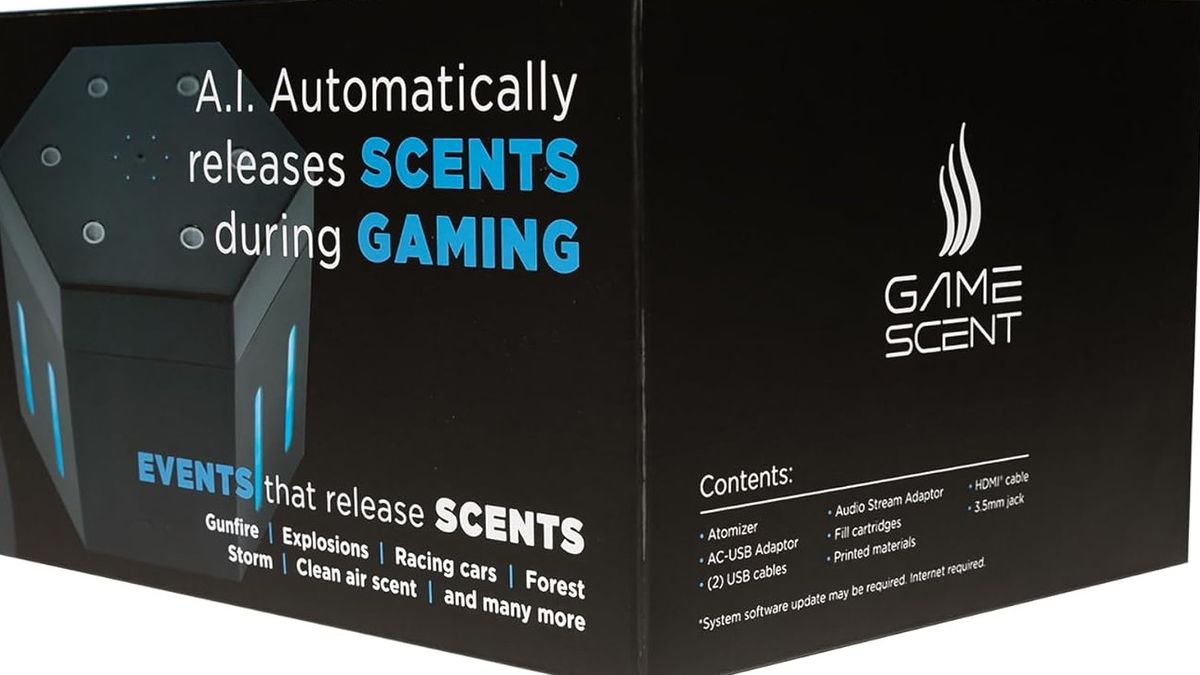 AI-powered gaming Smell-o-Vision promises scent of gunfire, storms, and ...