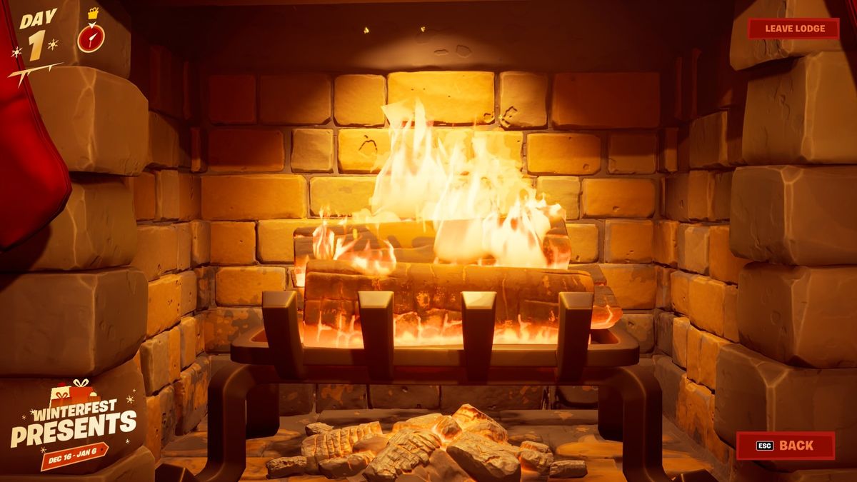 fortnite cozy lodge