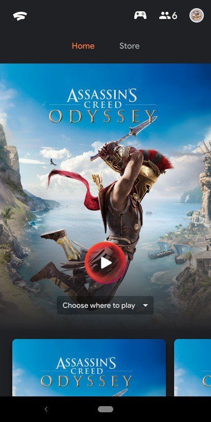 Google Stadia Android Mobile Web