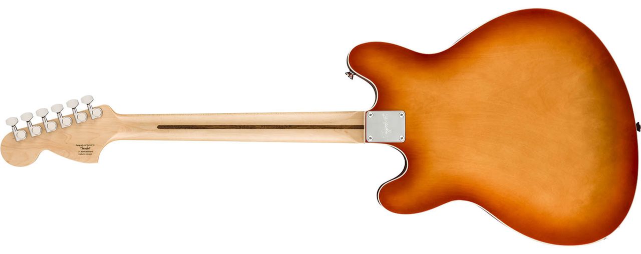 Squier Affinity Series Starcaster Deluxe in Sienna Burst