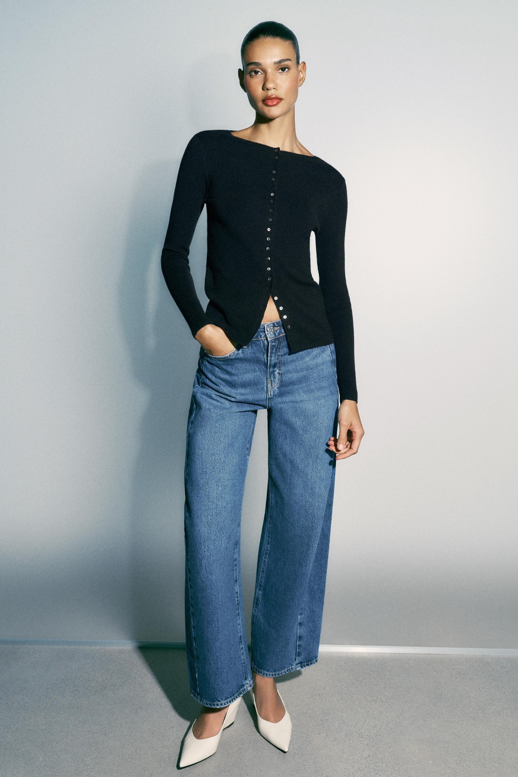 Z1975 High-Waist Barrel Jeans - Indigo - 4