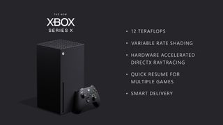 The Xbox Series X console