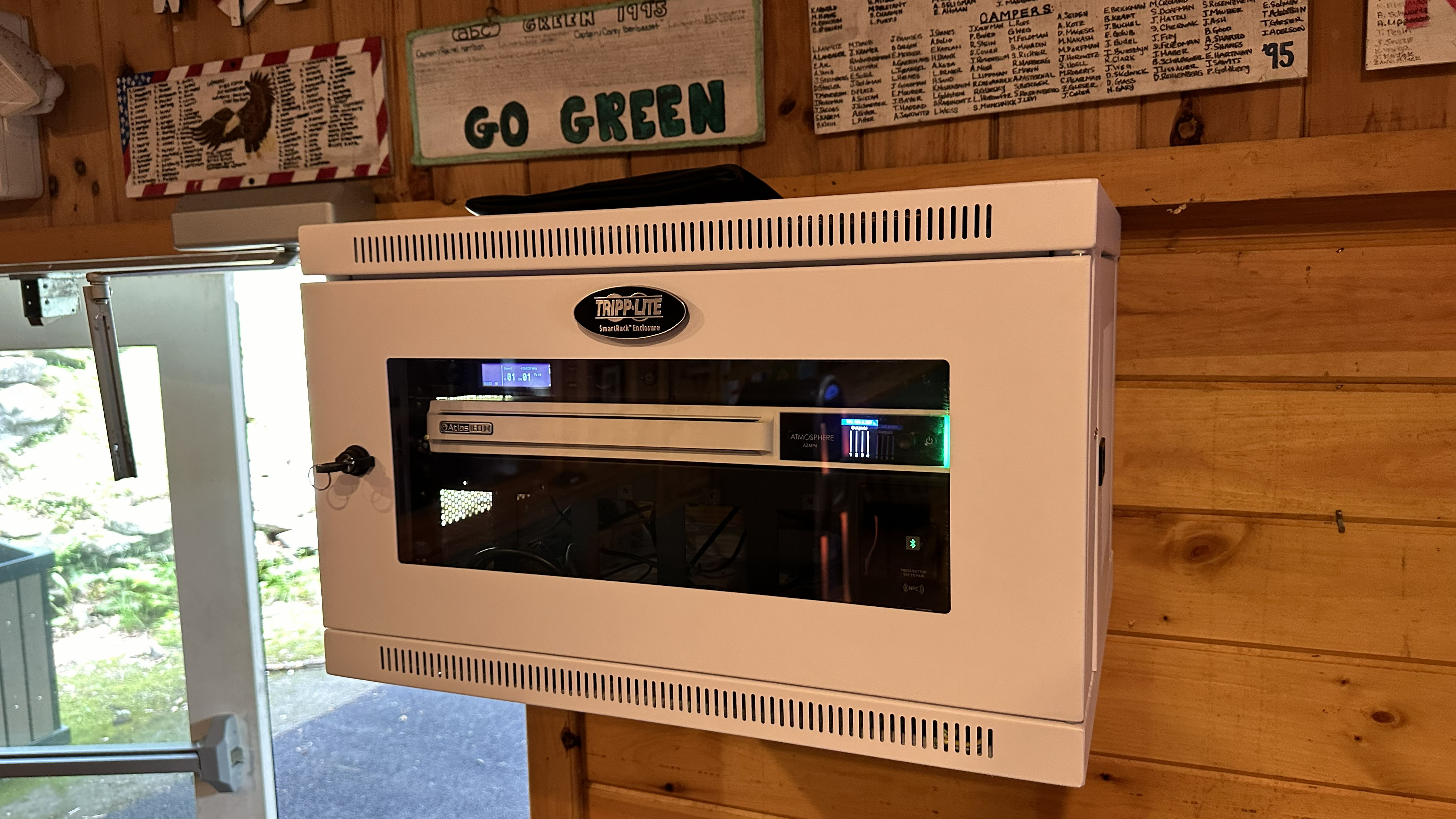 New AtlasIED loudspeakers at a summer camp.