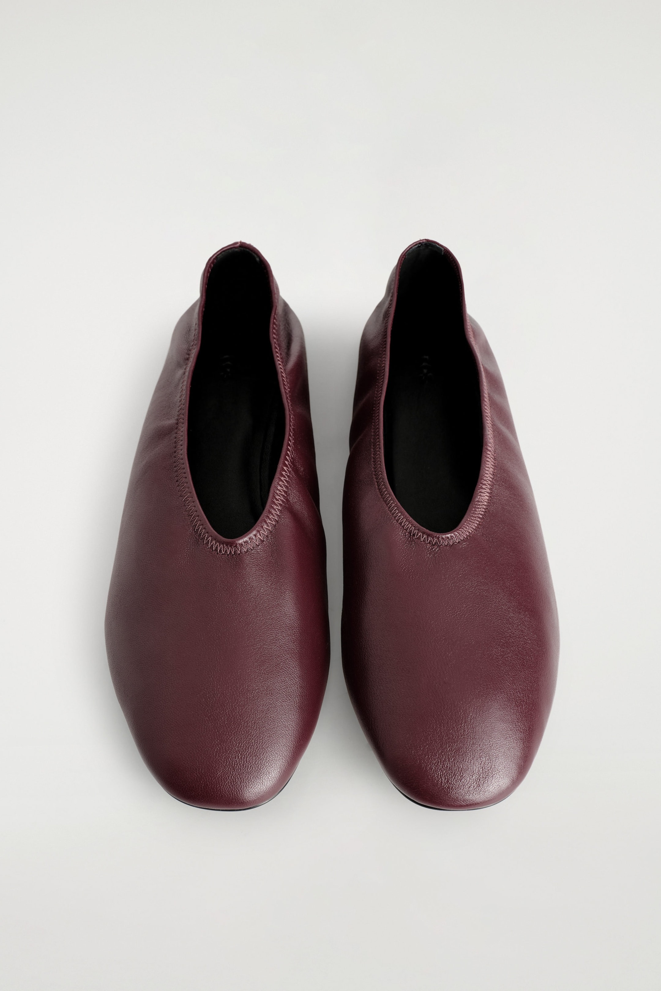 COS, Minimal Leather Ballet Flats
