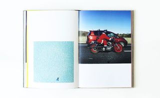A spread from the book shows Kenzo creative director Humberto Leon's visual vignettes