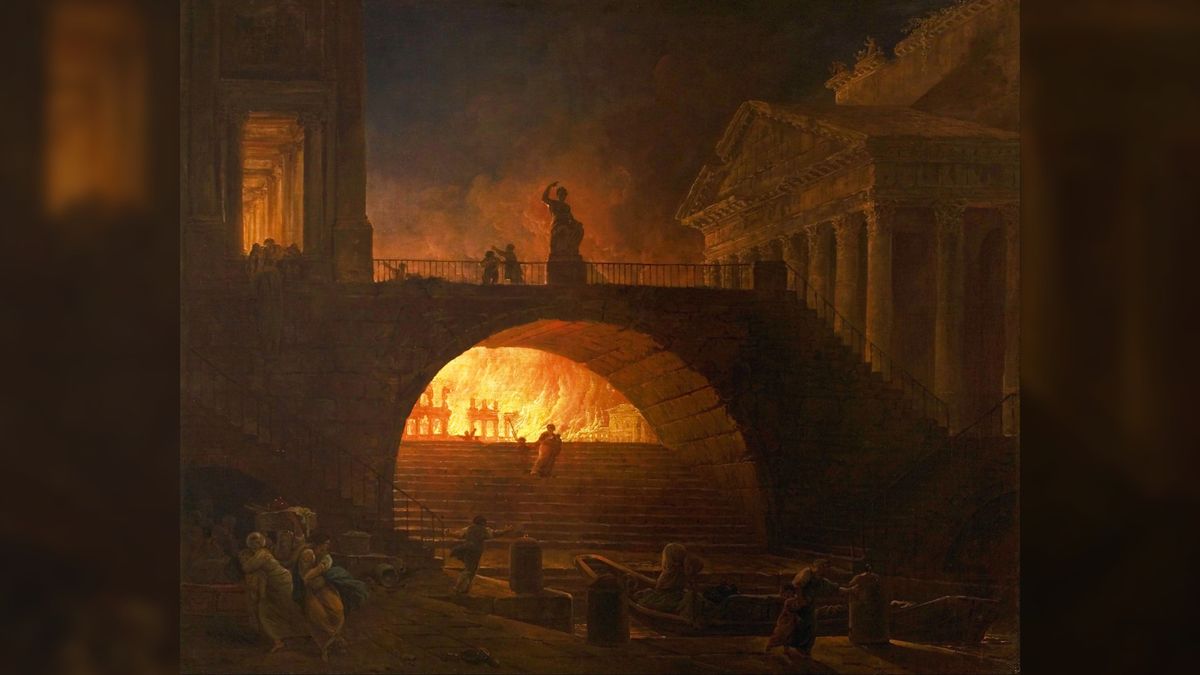 Did Nero definitely fiddle whilst Rome burned?