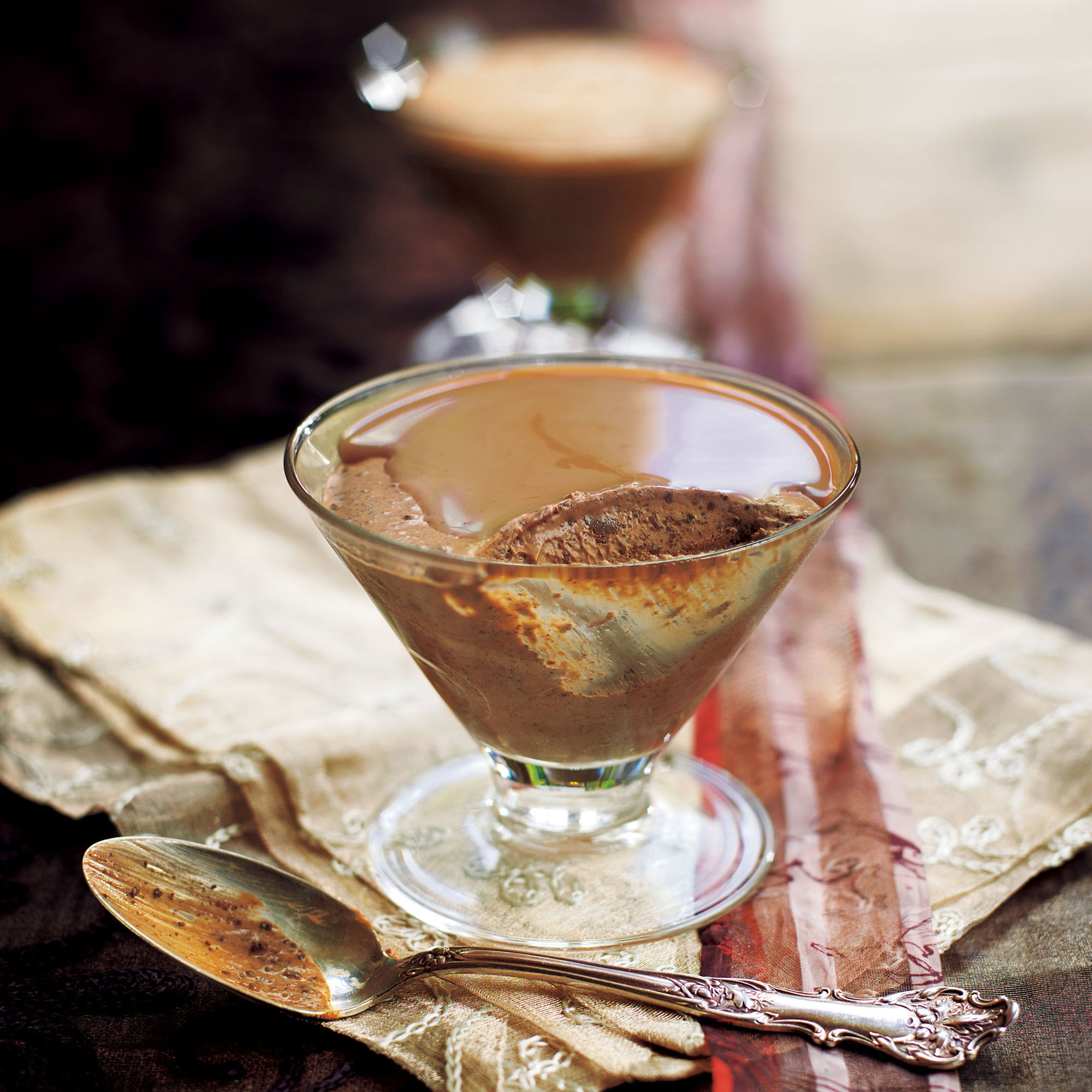 Chocolate Parfait with Irish Cream