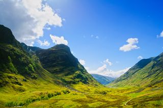 The renowned mountain landscape of Glencoe in the Scottish Highlands hides a bloody history.