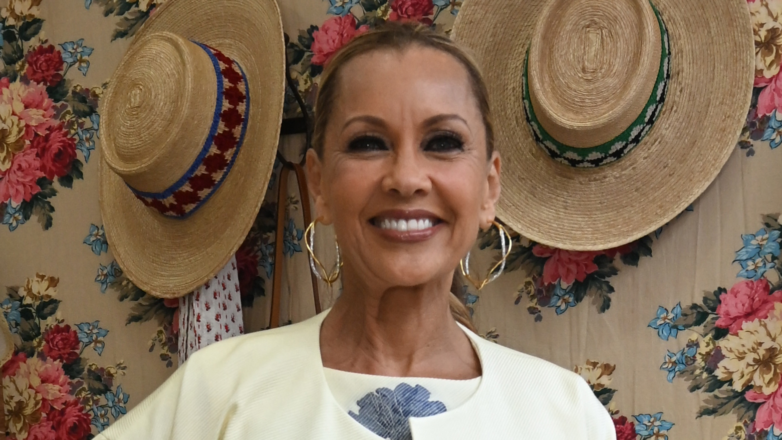 Vanessa Williams at Penelope Chilvers Flower Room