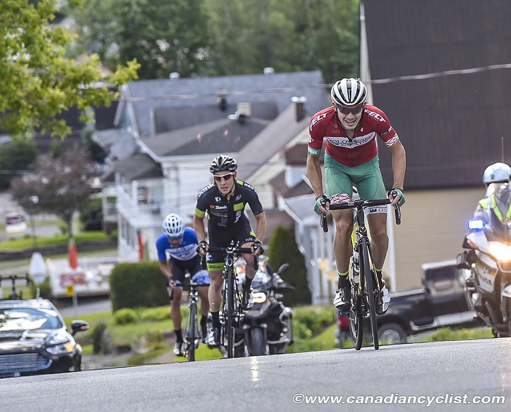 Andrei Krasilnikau (Holowesko/Citadel p/b Hincapie) goes for KoM points