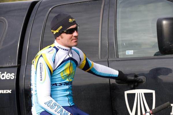 Yaroslav Popovych is ready to hit the trail.