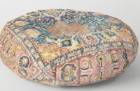 North Indian rug print floor pillow, Society6