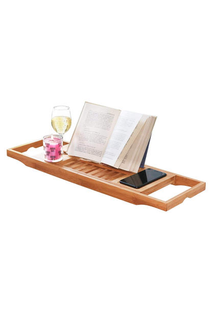 DOZYANT Bamboo Bathtub Tray Caddy 