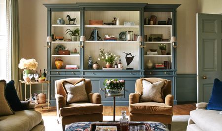 Modern country style living room