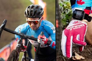 Michael van den Ham dislocated his finger at the UCI cyclocross World Championships but snapped it back in place and raced on