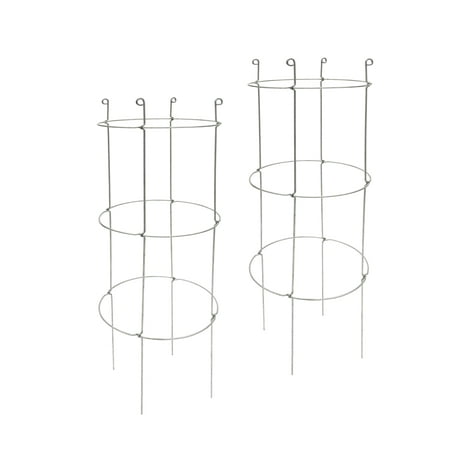 Glamos 42" Heavy Duty Collapsible Tomato Cage, 2 Pack