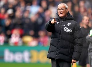 Claudio Ranieri is back in the Premier League with Watford