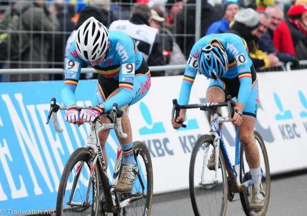 The Belgians were burying themselves at the behest of the crowds