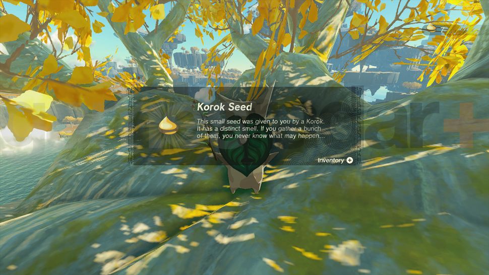 zelda tears of the kingdom map korok seeds