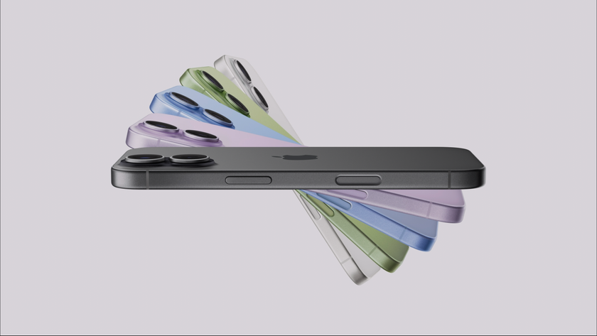 Apple iPhone 17 on a blank background