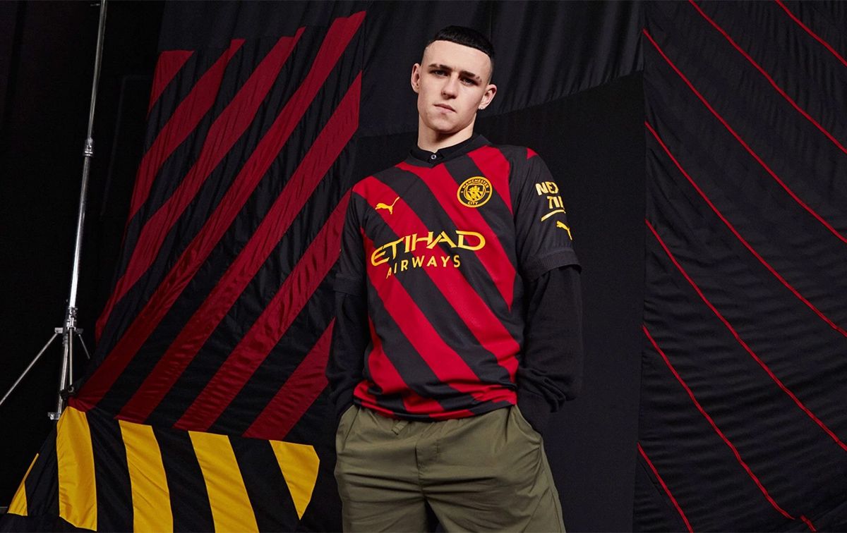 New Manchester City away kit