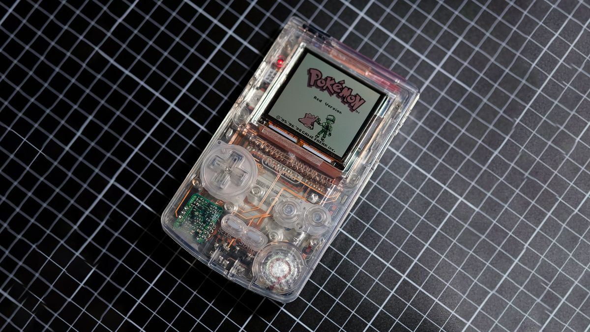 Self-taught modder builds completely transparent Game Boy Color circuit board that actually works — PCB looks stunning when matched with fully transparent shell