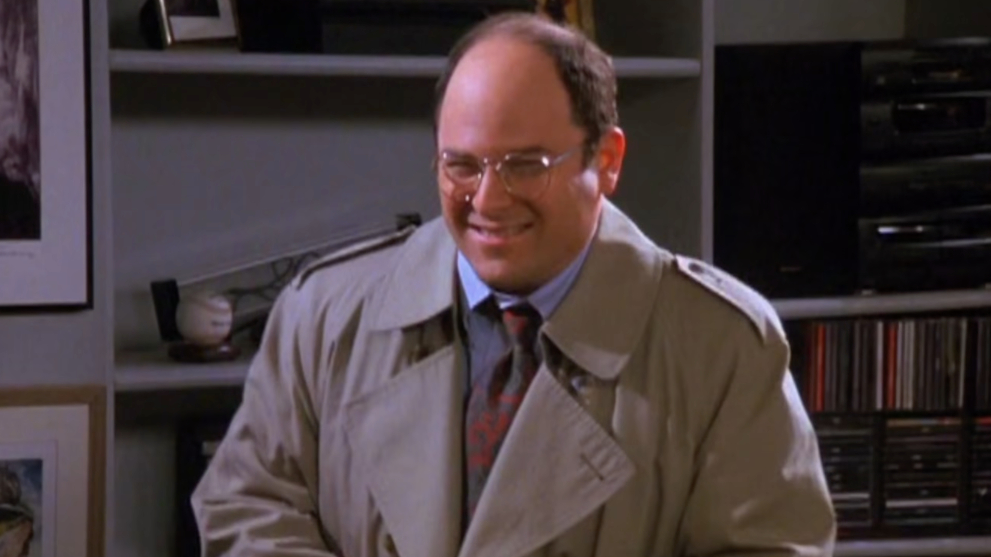 Jason Alexander as George Costanza in Seinfeld.
