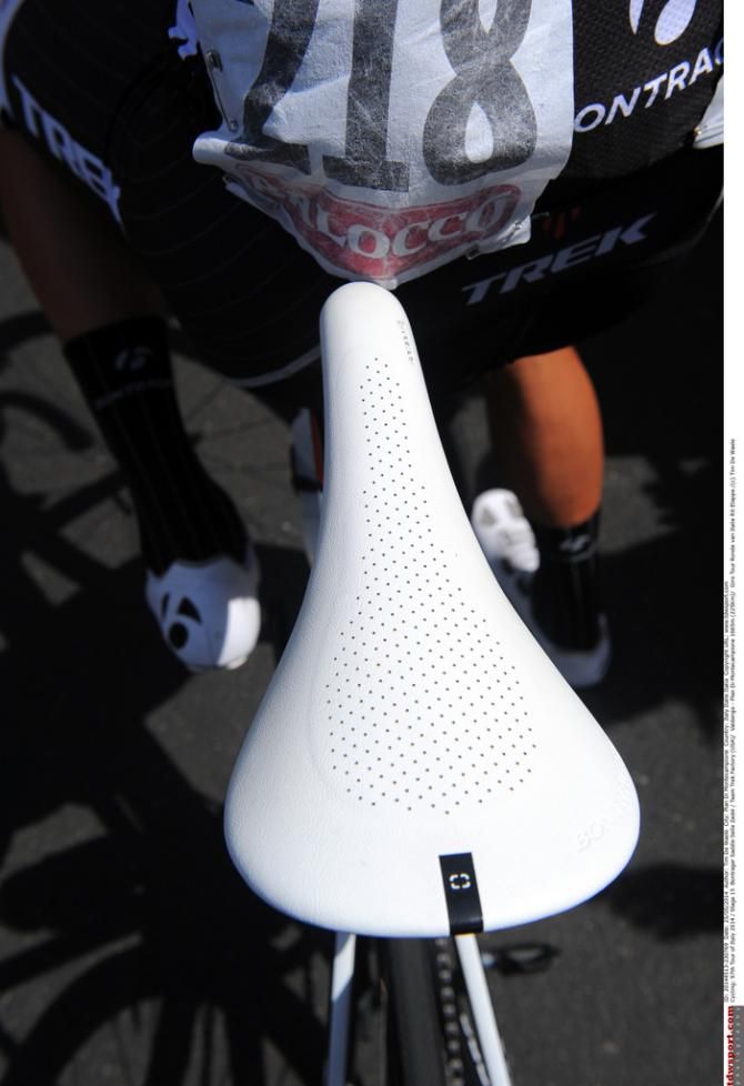 A Trek Bontrager saddle