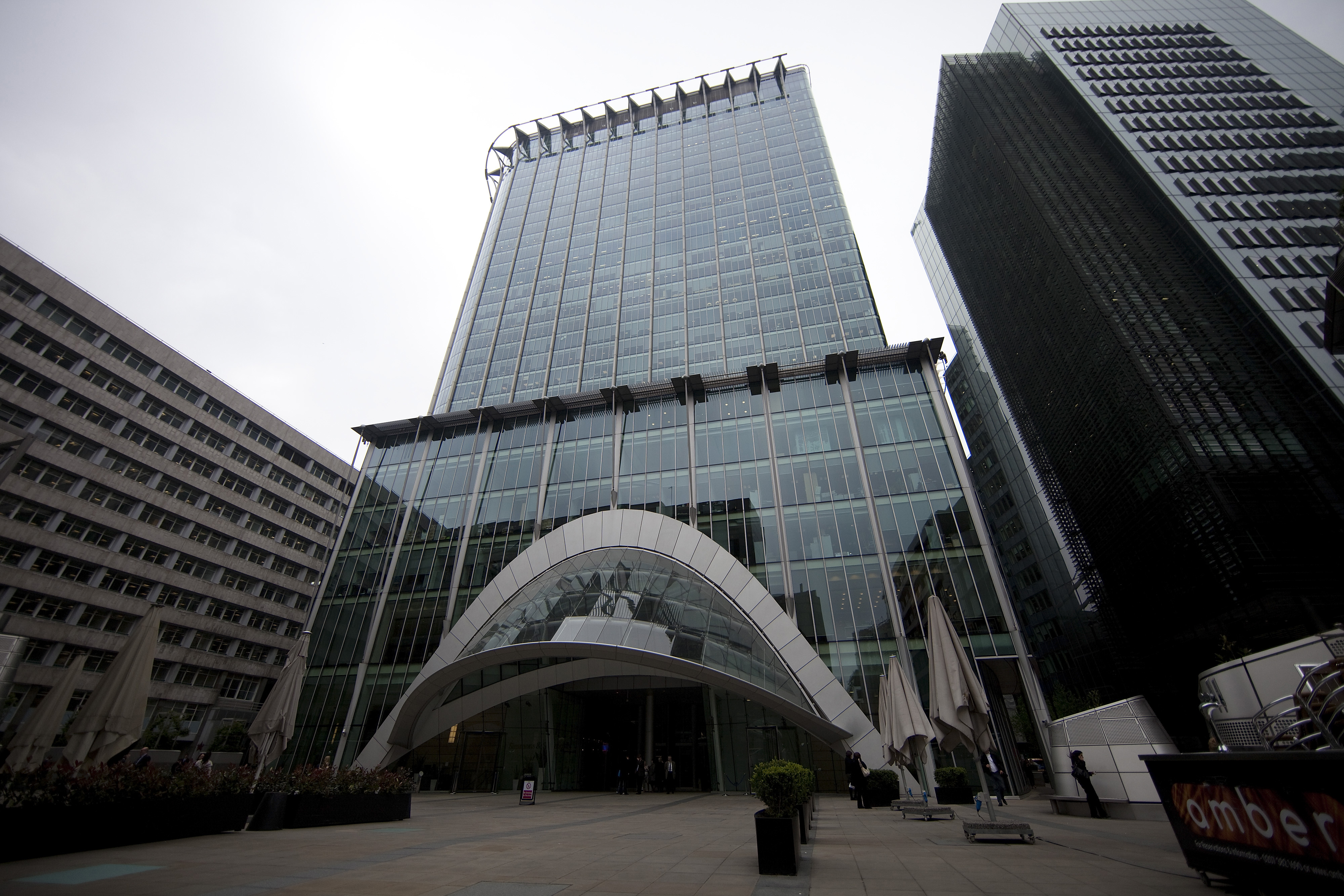 An image of Citypoint at Ropemaker Street, which features in Ready Player One (2018) and Men in Black: International.