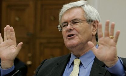 At one point, Gingrich asked his wife Marianne to be tolerable of his affair with another woman.