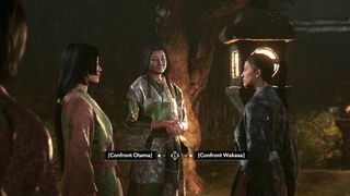 Assassin's Creed Shadows Wakasa and Otama choice after tea ceremony