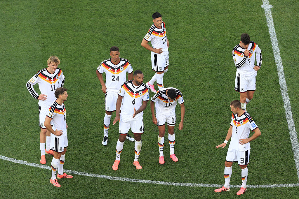 Germany were a surprise round-of-32 casualty