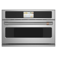 Cafe 30 In. 1.7 Cu. Ft. Smart Electric Wall Oven and Microwave Combo: