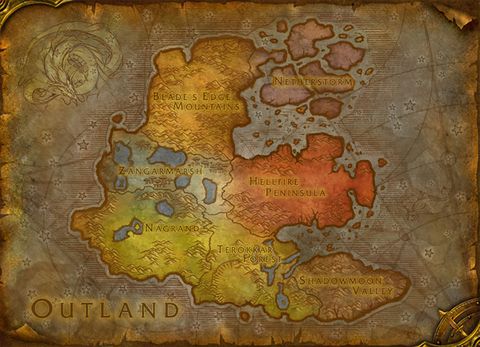 wow burning crusade map wow burning crusade map