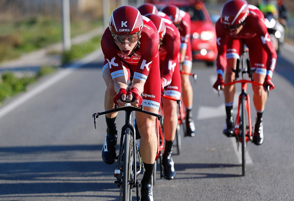 Tony Martin leads Katusha-Alpecin on course for the opening time trial in Valencia