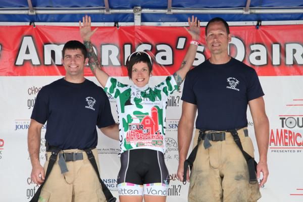 Current amateur leader, Starla Teddergreen.