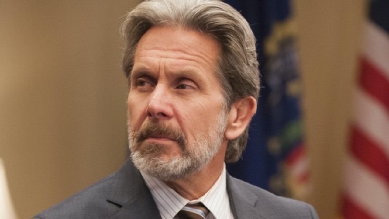 Gary Cole staring