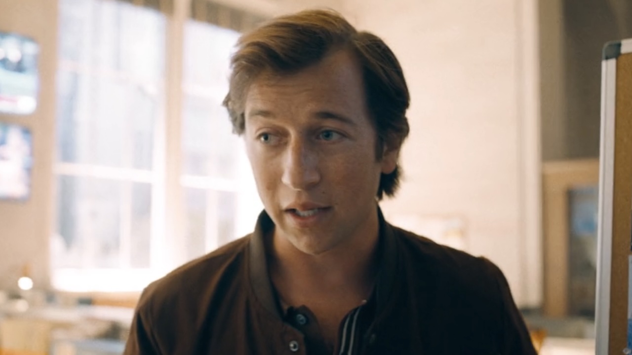 Skyler Gisondo&#039;s Jimmy Olsen explaining plot in James Gunn&#039;s Superman