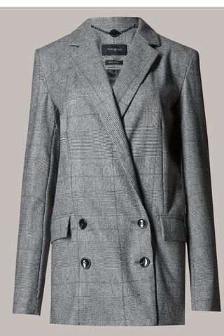 M&S Jacket prince of wales check
