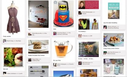The image-driven social sharing site, Pinterest, may have a copyright problem with all those bright and pretty images. 