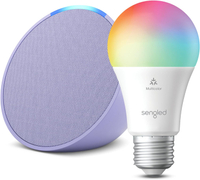 Amazon Echo Pop w/ Sengled Smart Color Bulb: was $59 now $17 @ Amazon