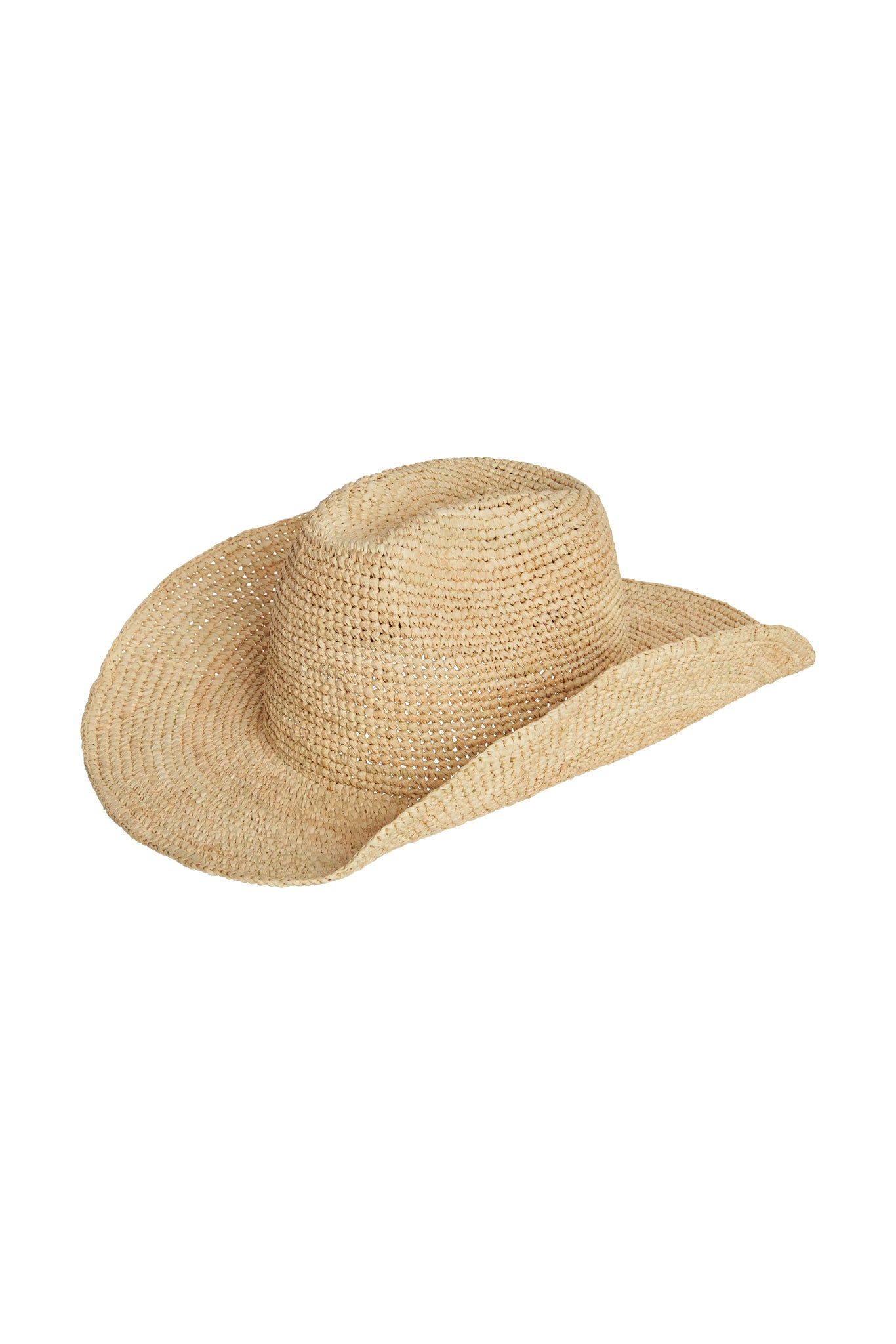 Exuma Raffia Hat - Straw - Straw / Os