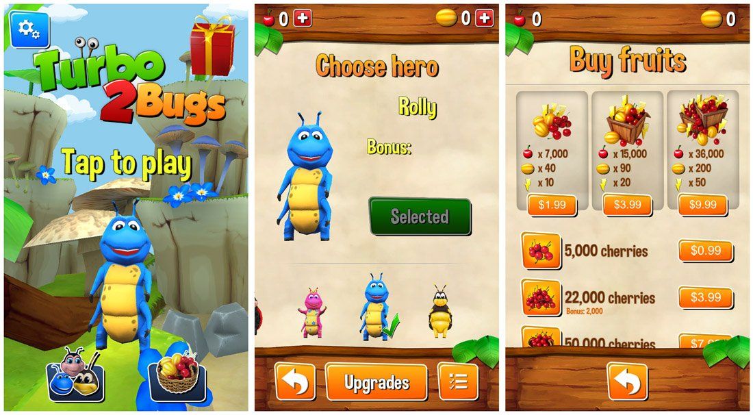 Turbo Bugs Survival Run, a creepy crawly endless runner game for ...