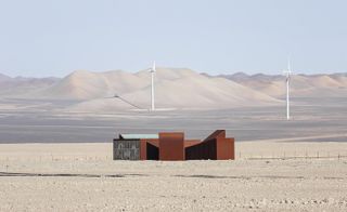 Wind Farm Visitor Centre in Chile