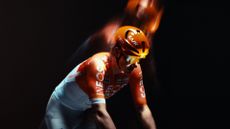 An Ineos Grenadiers rider in the new kit