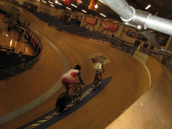 Funny how the track looks so much steeper in real life then in a picture.