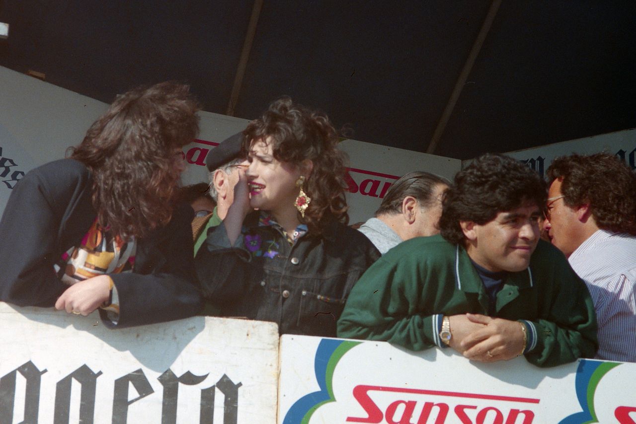 Diego Maradona at Tirreno-Adriatico 1990