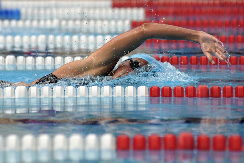 Swimmer in Hungary 2008