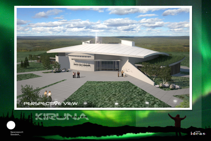 Spaceport Sweden Concept Illustration